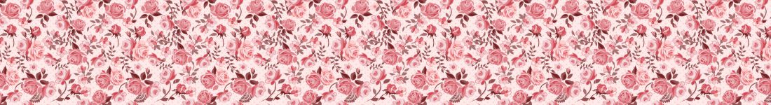 Papel de Parede Floral em Tons Variáveis de Rosa